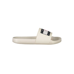 Sandalia Tommy Hilfiger de polietileno blanca para mujer
