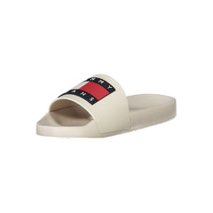 Sandalia Tommy Hilfiger de polietileno blanca para mujer