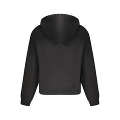 Sudadera con capucha de algodón negra para mujer de Tommy Hilfiger