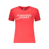 Camisetas y tops de algodón rojos de Tommy Hilfiger