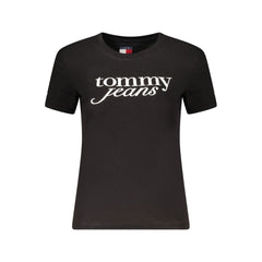 Tops y camisetas de algodón negro de Tommy Hilfiger
