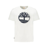 Camiseta Timberland de algodón blanca para hombre