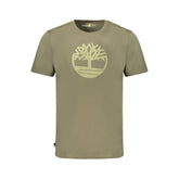 Camiseta Timberland de algodón verde para hombre
