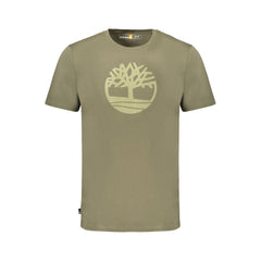 Camiseta Timberland de algodón verde para hombre