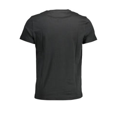 Camiseta negra de algodón orgánico para hombre de Tommy Hilfiger