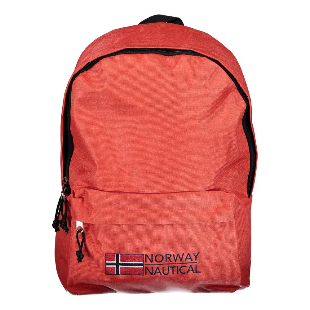 Mochila de poliéster roja para hombre de Noruega 1963