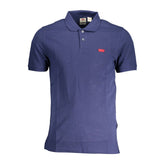 Polo de algodón azul Levi's para hombre