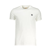 Camiseta Timberland de algodón blanca para hombre