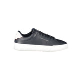Zapatillas Tommy Hilfiger de cuero azul para hombre