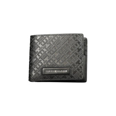 Cartera de cuero negra para hombre de Tommy Hilfiger