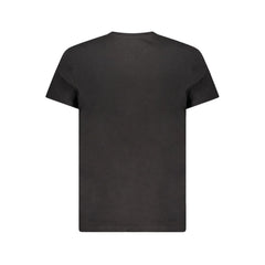 Camiseta negra de algodón Tommy Hilfiger para hombre