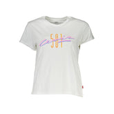 Camiseta blanca de algodón para mujer de Levi's