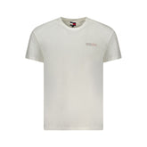 Camiseta blanca de algodón Tommy Hilfiger para hombre