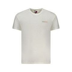 Camiseta blanca de algodón Tommy Hilfiger para hombre