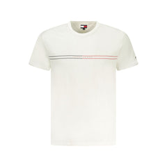Camiseta blanca de algodón Tommy Hilfiger para hombre