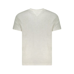 Camiseta blanca de algodón Tommy Hilfiger para hombre