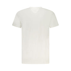 Camiseta blanca de algodón Tommy Hilfiger para hombre