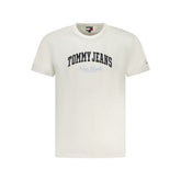 Camiseta blanca de algodón Tommy Hilfiger para hombre