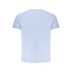 Camiseta azul de algodón Tommy Hilfiger para hombre