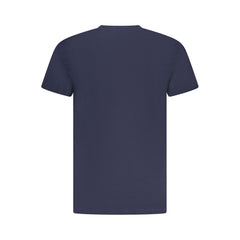Camiseta azul de algodón Tommy Hilfiger para hombre