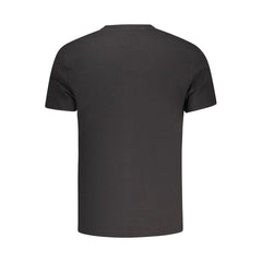 Camiseta negra de algodón Tommy Hilfiger para hombre