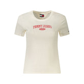 Camisetas y tops de algodón blancos de Tommy Hilfiger