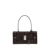 Bolso de hombro de cuero Prada