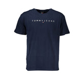 Camiseta de algodón azul de Tommy Hilfiger