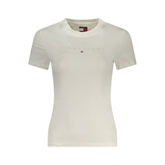Camisetas y tops de algodón blancos de Tommy Hilfiger