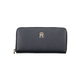 Cartera de poliéster azul Tommy Hilfiger
