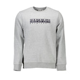 Napapijri Jersey gris de algodón para hombre