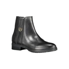 Botas de piel negras para mujer de Tommy Hilfiger