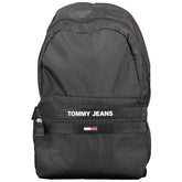 Mochila de poliéster negra Tommy Hilfiger