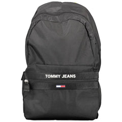 Mochila de poliéster negra Tommy Hilfiger
