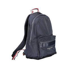 Mochila de poliéster azul Tommy Hilfiger