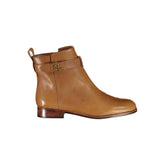 Botas de mujer de cuero marrón Ralph Lauren