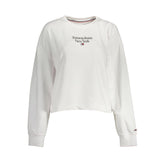 Suéter blanco de algodón para mujer de Tommy Hilfiger