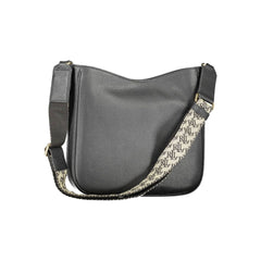 Bolso de mano de cuero negro Ralph Lauren
