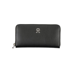 Cartera de poliéster negra Tommy Hilfiger
