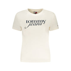 Camisetas y tops de algodón beige de Tommy Hilfiger