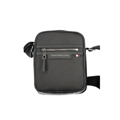 Bolso de hombro de poliéster negro de Tommy Hilfiger