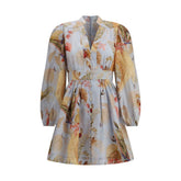 Vestido mini con escote pronunciado Ascension de Zimmermann