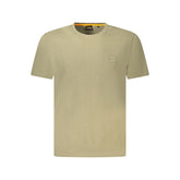 Camiseta de algodón verde Hugo Boss para hombre