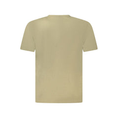 Camiseta de algodón verde Hugo Boss para hombre