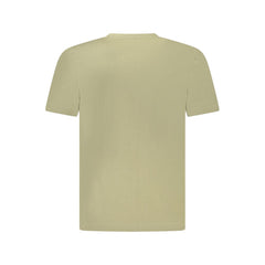 Camiseta de algodón verde Hugo Boss para hombre