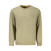 Hugo Boss Green Cotton Men Sweater