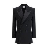 Vestido blazer cruzado de Saint Laurent