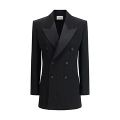 Vestido blazer cruzado de Saint Laurent