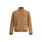 Chaqueta bomber de ante Gucci