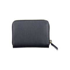 Cartera de poliéster azul Tommy Hilfiger